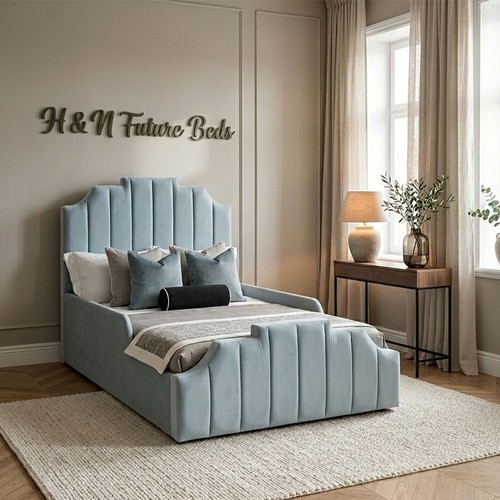 Crown panel kids bed - kids, frame