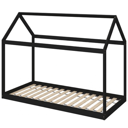 Black single house - bed, frame