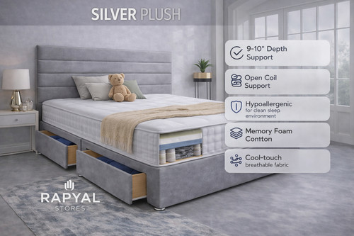 Luxury plush divan - plush, set