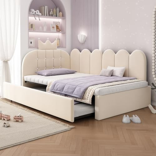 Single kids daybed trundle - kids,