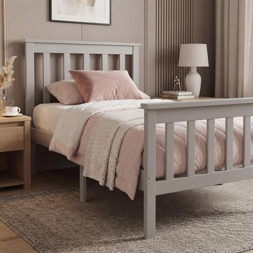 Elegant single bed frame - single,