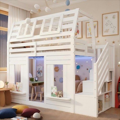 3ft wooden house bunk - house,