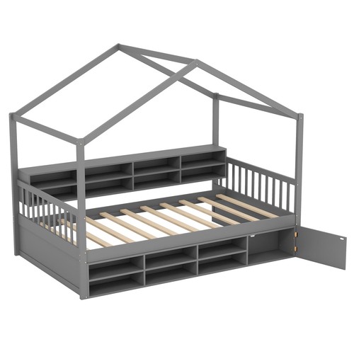 House shaped twin bed - house-shaped, frame