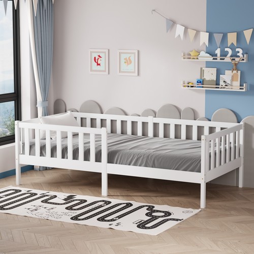 Junior toddler bed - bed, wooden
