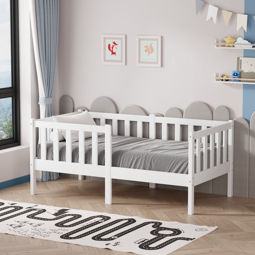 Junior toddler bed wooden - bed, pine