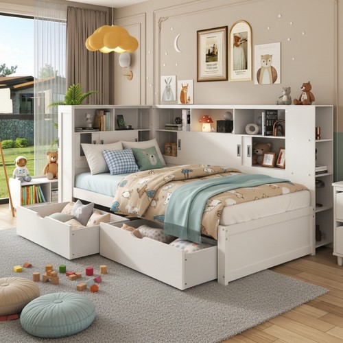 3ft single wooden storage - 3ft,