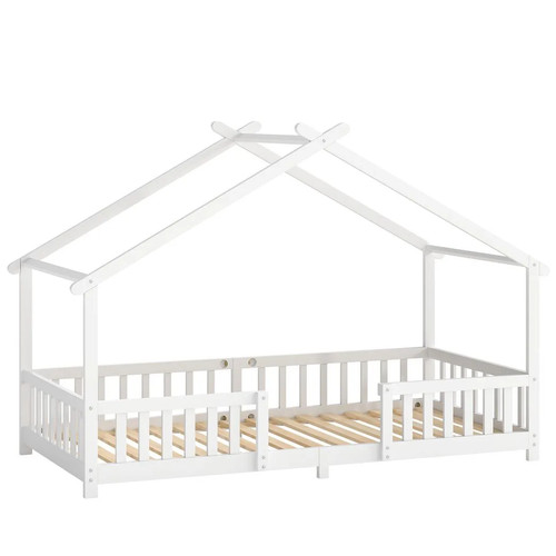 Kids house bed frame - house,