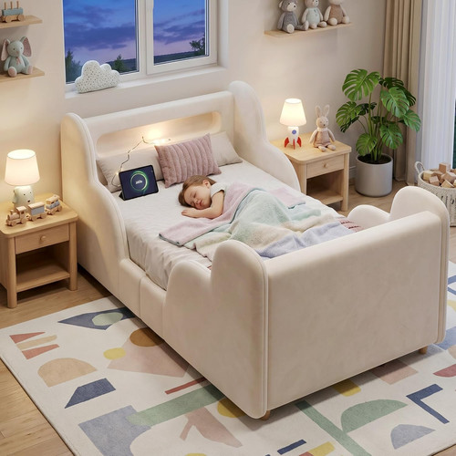 3ft single bed beige sale - 3ft,