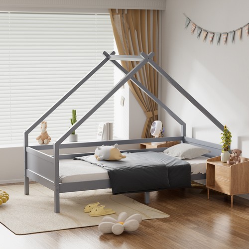 Kids single house bed - kids,