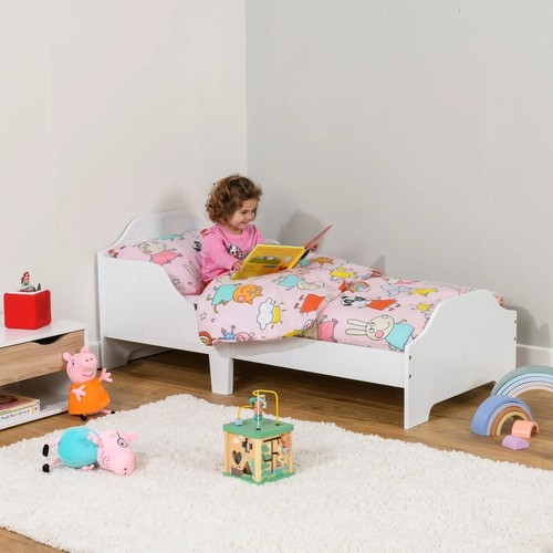 Nested wooden toddler bed - nested,