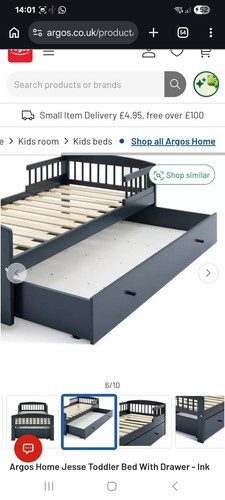 Jesse toddler bed - jesse, with