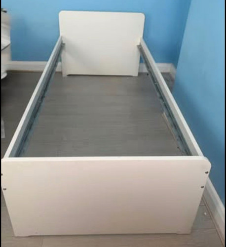 Ikea släkt white single bed - ikea,