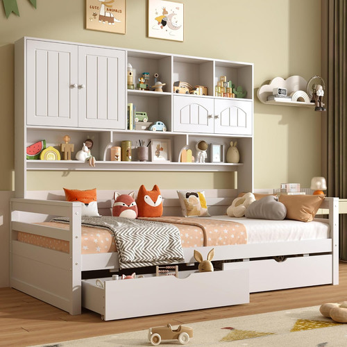 Single bed storage - storage, drawers