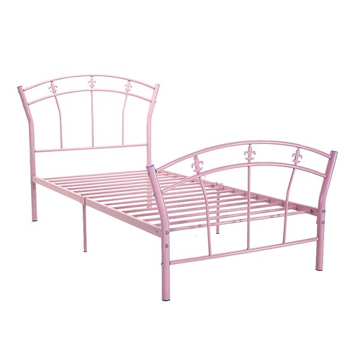 Classic metal bed - classic, single