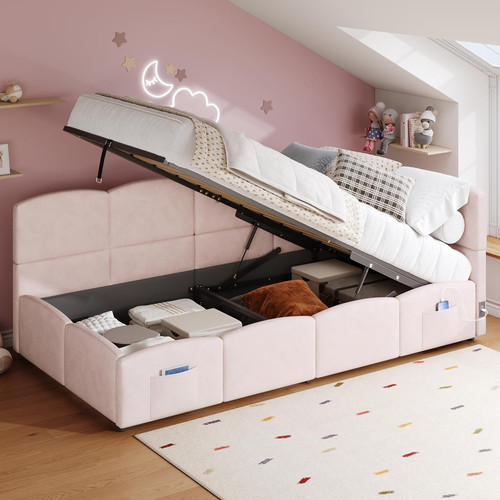Single ottoman storage - single,