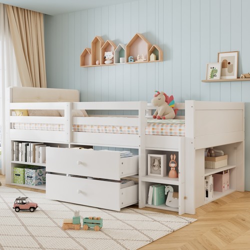 3ft single wooden - wooden, bed