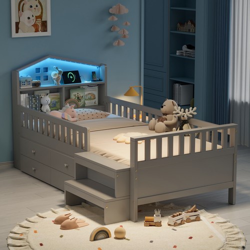 3ft single kids wooden - 3ft,