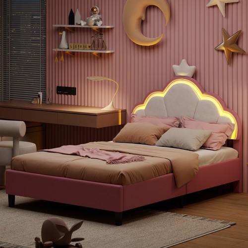 Upholstered bed kids - upholstered,