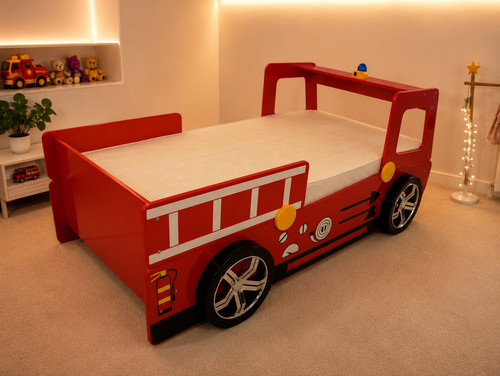 Fire truck car bed - truck, kids