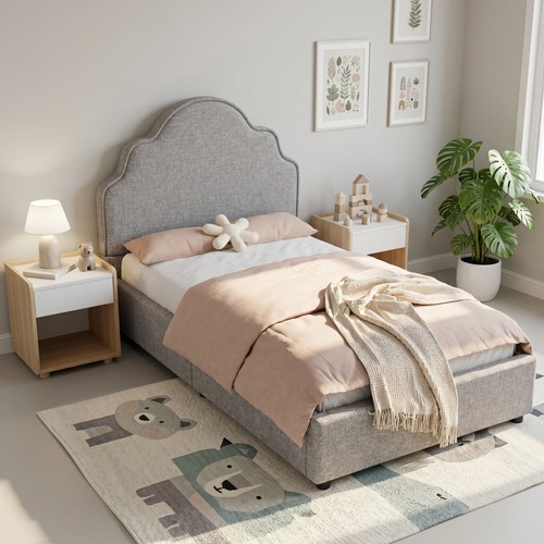 3ft single kids bed platform - 3ft,