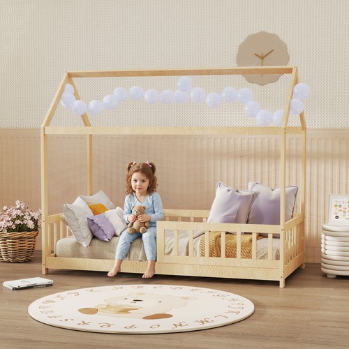 House shaped kids bed frame - house-shaped,